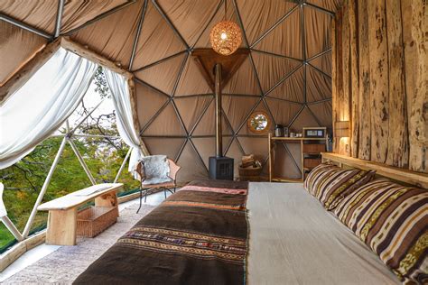 Domo Suite accesible en EcoCamp Patagonia