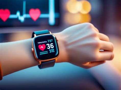 Infografía mostrando cómo un smartwatch puede monitorear la salud y enviar alertas