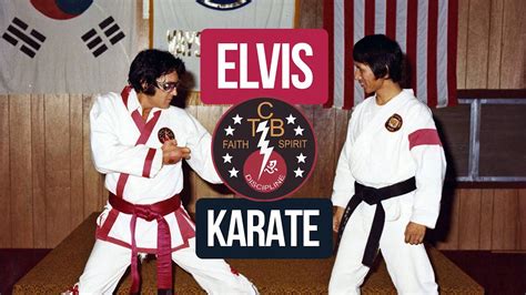 Credencial de Kenpo Karate de Elvis Presley (metal dorado)