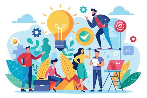 Ilustración de personas con diversas habilidades colaborando y apoyándose mutuamente