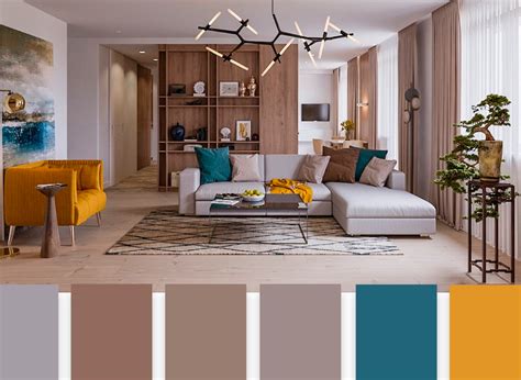 Diseño de interiores de una casa adaptada para personas con baja visión, con contraste de colores y buena iluminación