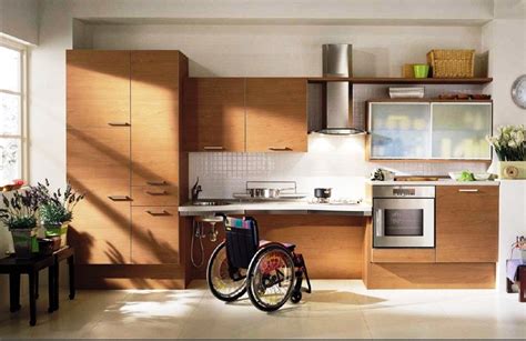 Diseño de una cocina accesible con elementos adaptados para personas con discapacidad