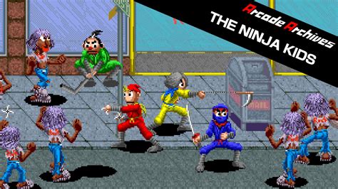 Portada del juego Arcade Archives THE NINJA KIDS