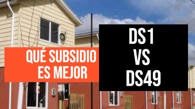 Infografía comparativa de requisitos y beneficios entre los programas DS49 y DS1 Tramo 1