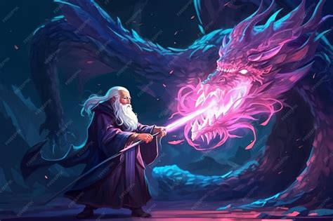 Arte conceptual de un Dragón Anciano