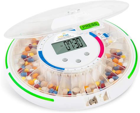 Fotografía del dispositivo Karie, un dispensador automático y programable de medicinas