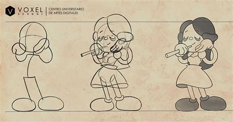 Ejemplo de storyboard tradicional para animación 2D