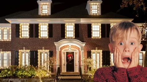 Fotografía de la casa McCallister en Winnetka, Illinois, utilizada para la filmación
