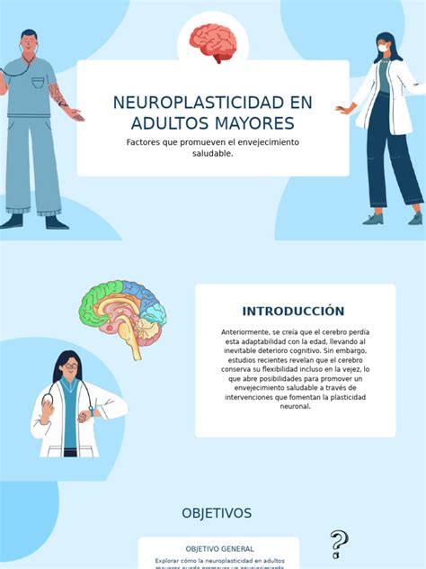 Infografía que explica el concepto de neuroplasticidad cerebral en adultos mayores mostrando conexiones neuronales activas