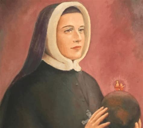 Retrato de Santa Magdalena Sofía Barat en contemplación