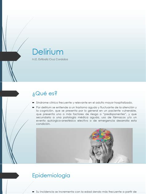Infografía: Factores de riesgo de delirium en adultos mayores hospitalizados