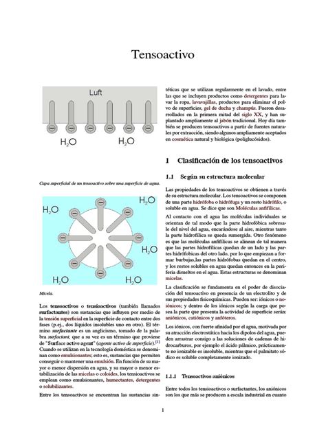 Infografía explicando la función de los tensoactivos en los detergentes