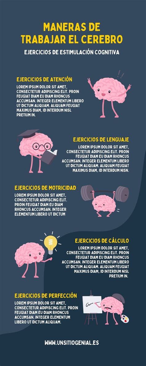 Infografía: Estrategias clave para la estimulación cognitiva
