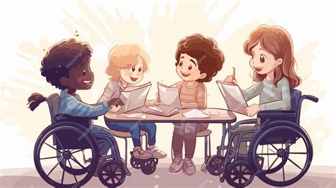 ilustracion aula inclusiva