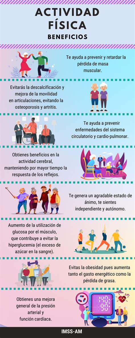 Infografía: Beneficios de la actividad física y el baile para adultos mayores