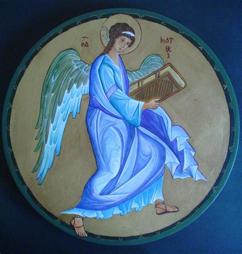 Símbolo del evangelista Mateo: un hombre o un ángel