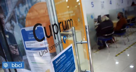 Captura de pantalla de la interfaz de la aplicación de AFP Cuprum