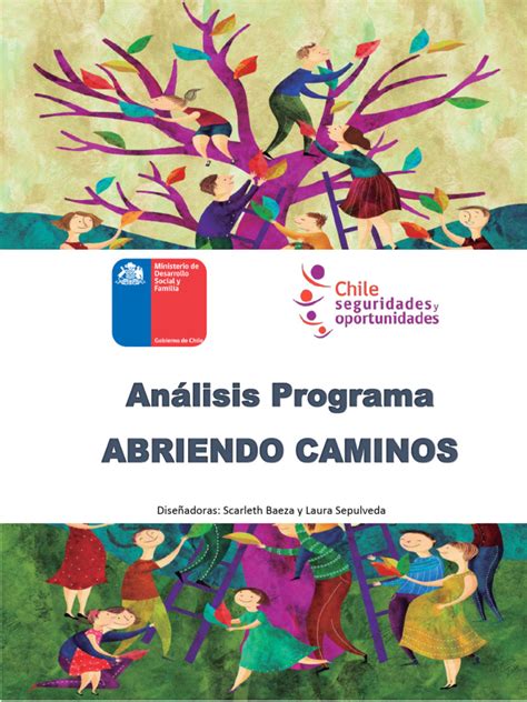Documental o infografía sobre el impacto del programa Abriendo Caminos en familias vulnerables