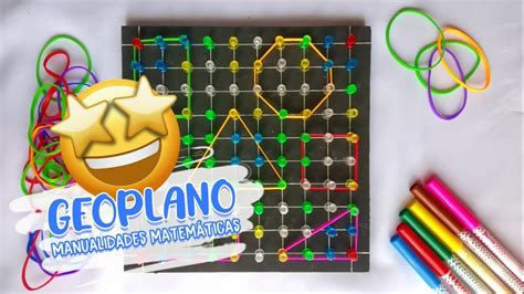 Geoplano inclusivo con materiales táctiles para matemáticas