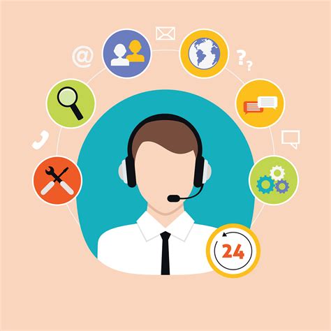 Imagen de un centro de atención al cliente o un icono de contacto (teléfono, correo)