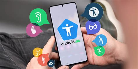 Esquema de las funciones de accesibilidad en dispositivos móviles