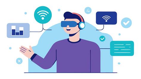 Ilustración de un usuario utilizando controles por voz