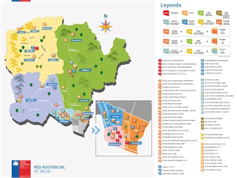 Mapa de servicios de CPLC Healthy Aging y centros de comidas para mayores