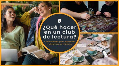 Foto de un club de lectura en actividad