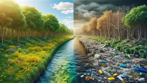 Fotografía de paisaje chileno afectado por la contaminación industrial