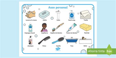 Estanterías con artículos de aseo e higiene personal para el hogar de ancianos