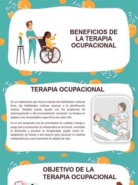 Infografía sobre los beneficios de la terapia ocupacional en el bienestar emocional