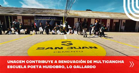 Infografía sobre la renovación de la multicancha en Antofagasta