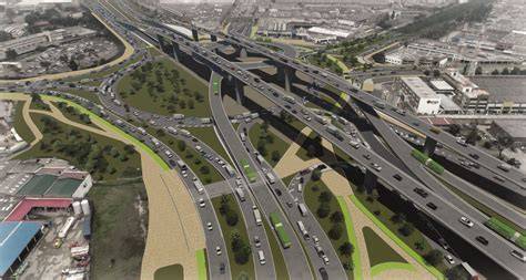 Imagen de la intersección de Avenida Las Golondrinas con Holanda, en el límite de Hualpén y Talcahuano
