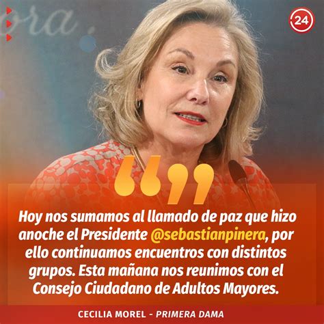 Primera Dama Cecilia Morel en reunión virtual con adultos mayores