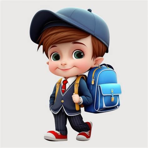 Foto de un niño con una mochila y una tarjeta de alergias visible