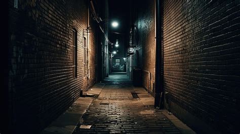 Persona corriendo de una sombra abstracta en un callejón oscuro, simbolizando persecución y miedo.