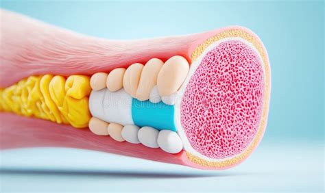 Ilustración detallada de la estructura ósea y articular, mostrando los cambios asociados al envejecimiento.