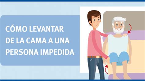 Pasos para levantar a una persona mayor de la cama