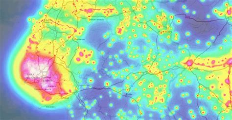 Mapa de calor que identifique las zonas de mayor riesgo de deslizamiento en los departamentos de Meta, Quindío, Antioquia y Cauca.