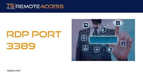 Diagrama que ilustra la conexión RDP a través del puerto TCP 3389.