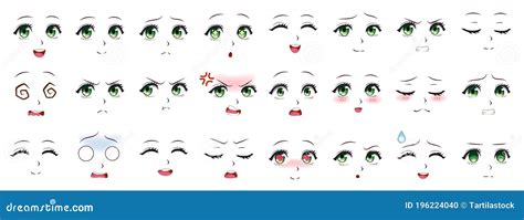 Ilustraciones de expresiones nasales