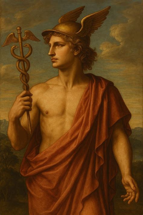 Comparación iconográfica de Hermes, Mercurio y Thot
