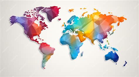 Mapa global ilustrando la diversidad geográfica y cultural