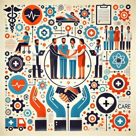 Esquema de atención domiciliaria multidisciplinaria: mostrando la conexión entre el equipo profesional, el cuidador principal y la persona mayor.