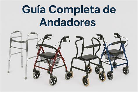 Figura: Tipos de andadores y sus configuraciones