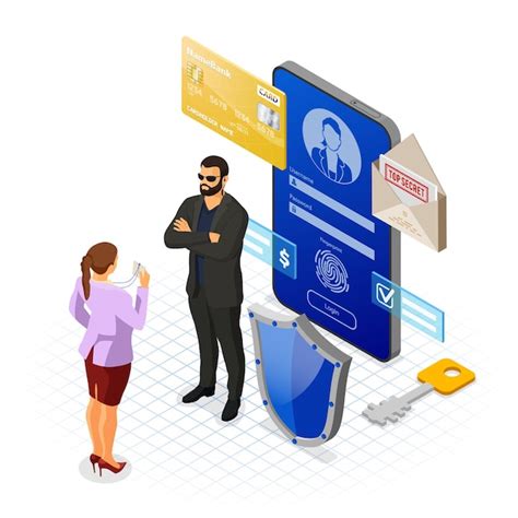 Ilustración de seguridad digital para la protección de datos personales en el ámbito financiero