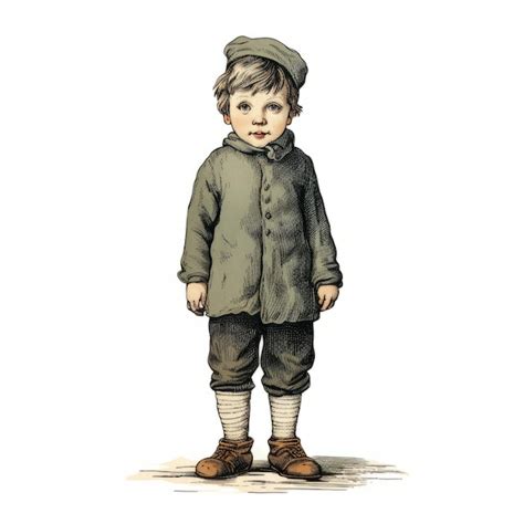 Ilustración de un niño en un centro del Sename.