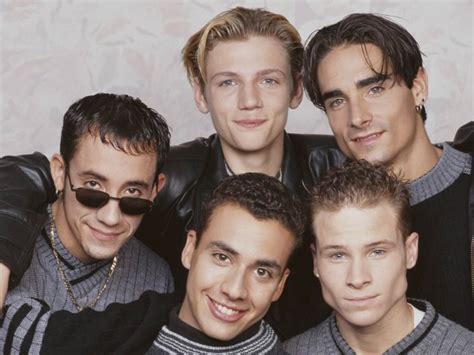 Retrato de los cinco integrantes de Backstreet Boys