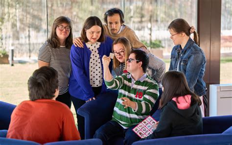 Fotografía histórica de una institución para personas con discapacidad intelectual