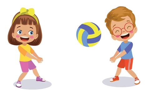 Niñas jugando a barrer un balón con una pica